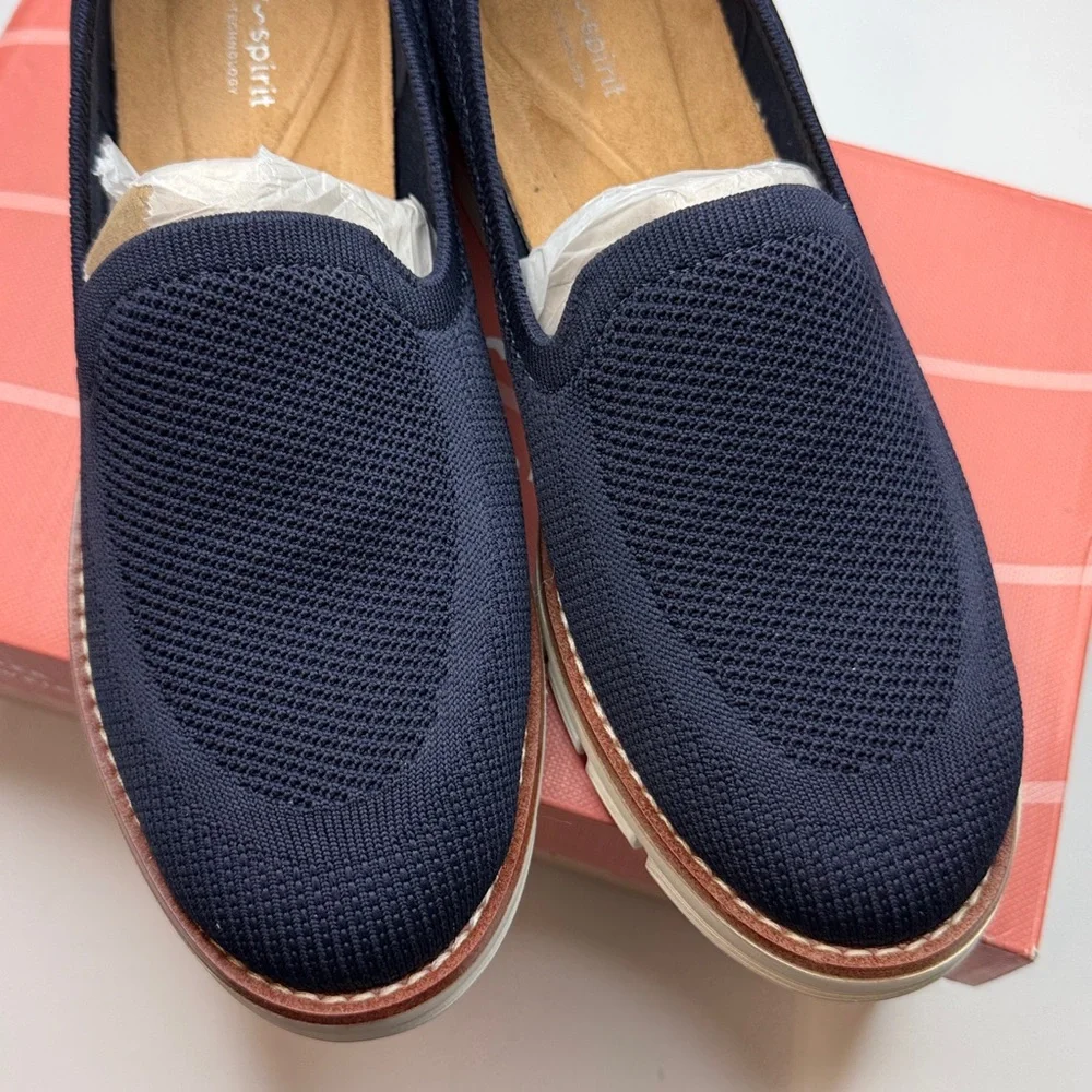 Easy Spirit Women's Valina eFlex Knit Easy-On Loafers- 9.5M